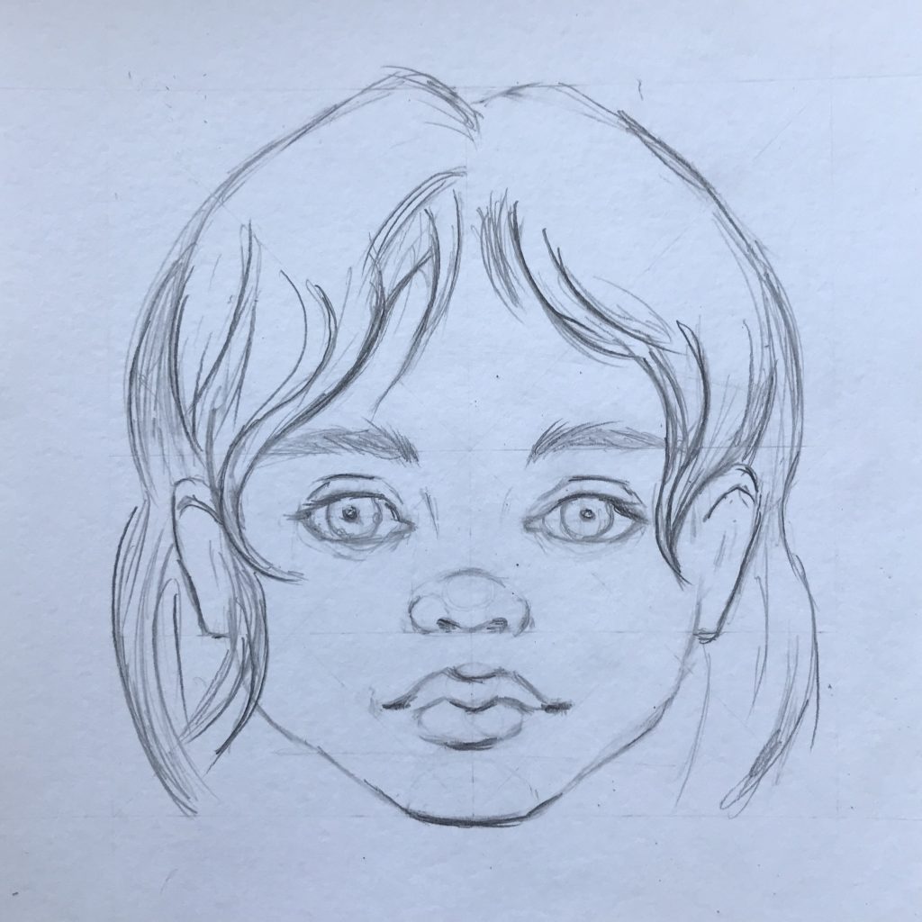 Как нарисовать ребенка