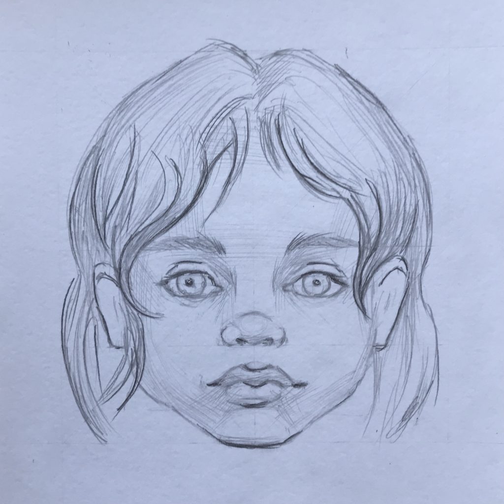 Как нарисовать ребенка