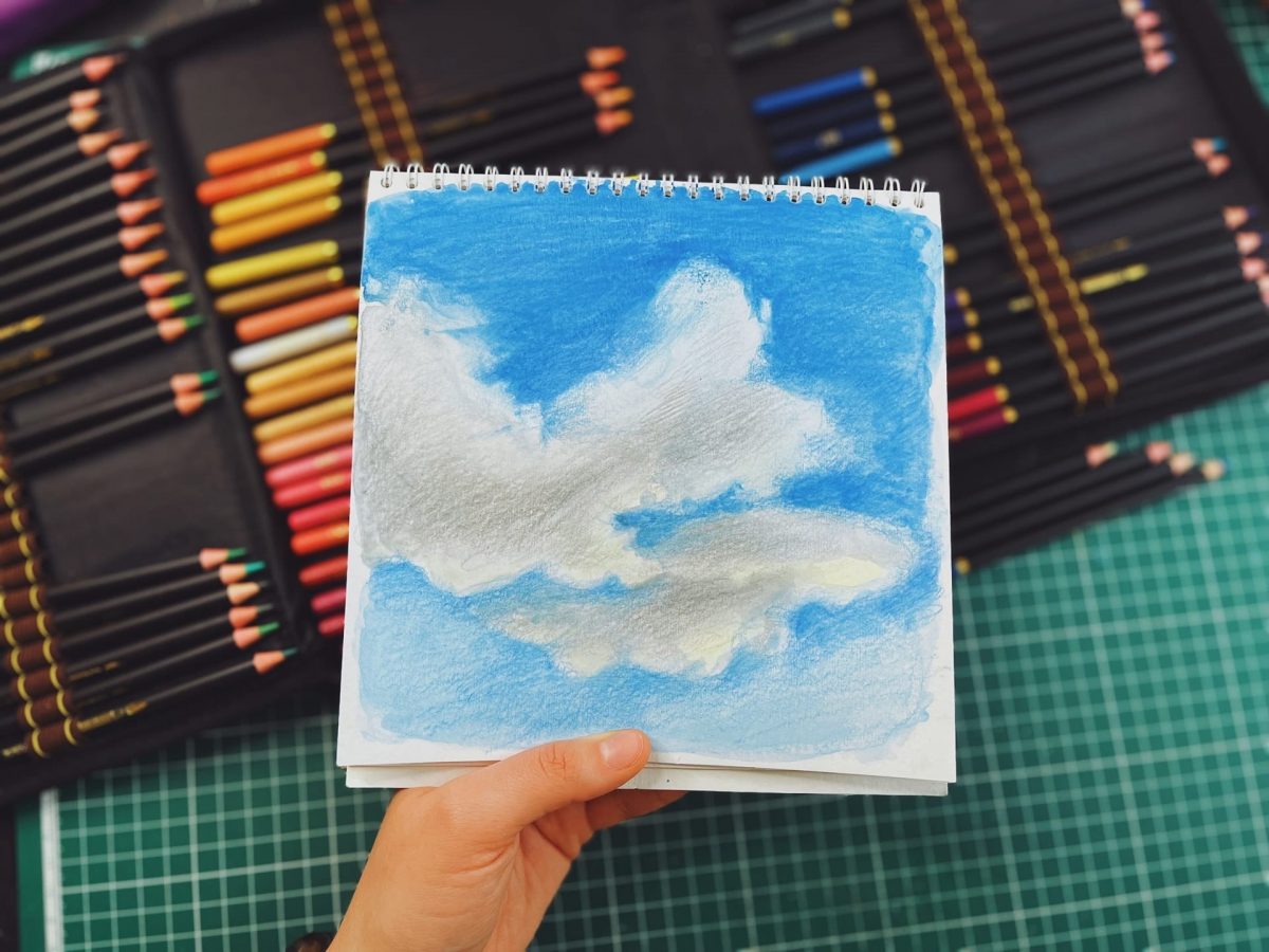 Как нарисовать небо